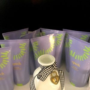 Body butter helps,with burns about sun and dry skin,leave mosquitos away